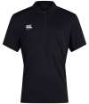CN263 QA005726 Canterbury Club Dry Polo Shirt Black colour image